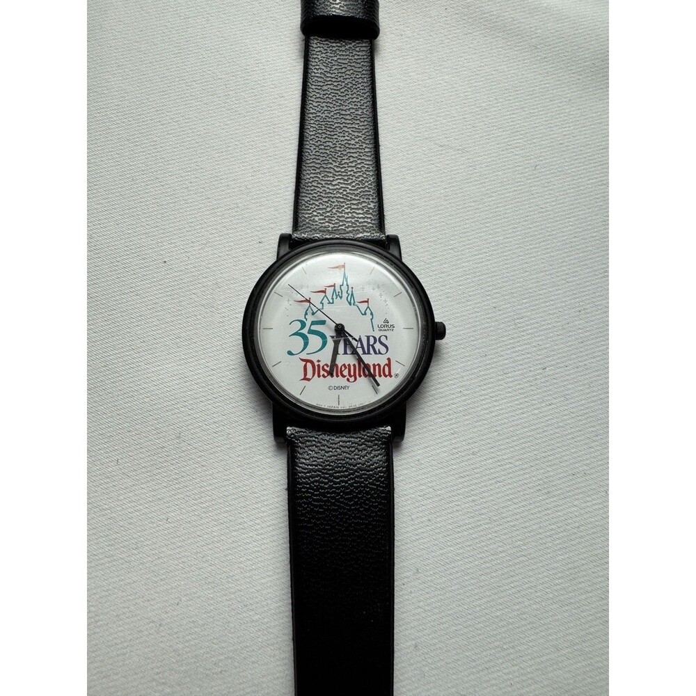 35 Years Disneyland Disney Lorus Quartz Watch with New Battery